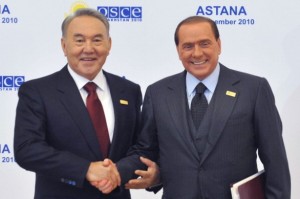 berlusconi kazakistan