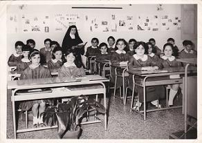 2-A scuola dalle suore. Reggio Calabria. 1968