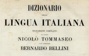 italiano dizionario tommaseo