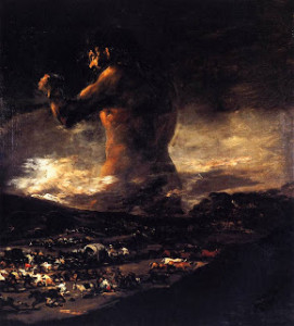 1-Francisco Goya y Lucentes, Il Colosso[1]