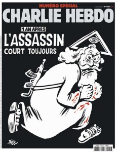 Charlie Hebdo: 'Un anno dopo l'assassino ancora in libertà'