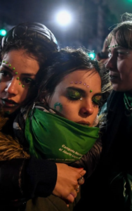 18. Argentina-manifestanti pro-aborto